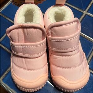 Pink toddler boots